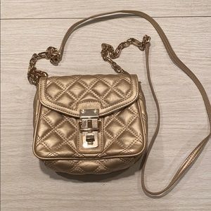 Banana Republic Gold Crossbody Bag